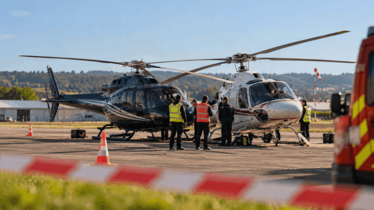 collision entre deux hélicoptères lors du tournage d’une émission de téléréalité